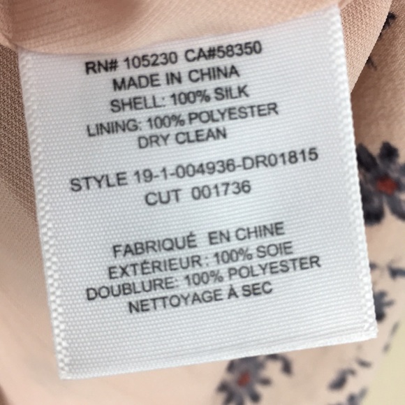 Joie Marelle Pink Silk Floral Tie Waist Dress NWT - Picture 10 of 14